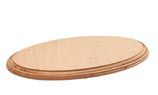 Holzbrett oval